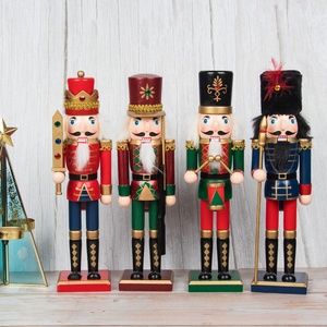 Boîte à musique pour <span class=keywords><strong>casse</strong></span>-<span class=keywords><strong>noisette</strong></span> 30CM, chevelure <span class=keywords><strong>en</strong></span> <span class=keywords><strong>bois</strong></span>, pour noël - Product Image 5