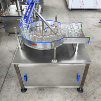 Benutzer definierte automatische runde rotierende Kunststoff glasflasche Entschlüsse ler Glasflasche Sortieren Plattenspieler Zuführ tisch