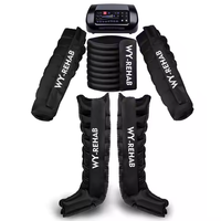 Bottes de compression à 8 chambres, masseur pneumatique corporel complet, machine de drainage lymphatique pour la rééducation et les salons de beauté