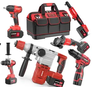 NAWIN Top Quality rotary hammer drill 300N electric cordless hammer drilling machine with 360 degree rotation power drills