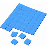 Services de moulage et de découpe de plaquettes en silicone thermiquement conductrices réutilisables pour processeurs SSD, CPU, GPU et puces LED, résistantes aux hautes températures