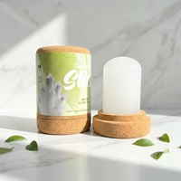 Kalium-Alaun Unisex Deodorant und Antitranspirant Stick 100% Natürliches Mineral 0% Alkohol