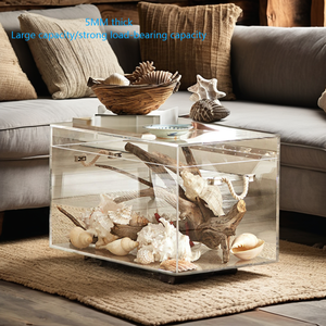 Jihong personalizzabile vetro trasparente di lusso scatola dei giocattoli all'ingrosso acrilico portabagagli <span class=keywords><strong>tavolino</strong></span> casa Villa soggiorno all'aperto <span class=keywords><strong>sala</strong></span> - Product Image 5