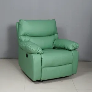 Mobiliário de sala de estar design moderno, confortável, único, sofá pu com função elétrica