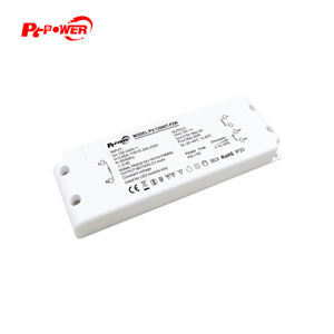 60W Triac 5 in 1 Dimmable 100-240VAC-DC <b>12V</b> 24V 48V Constant Voltage <b>LED</b> <b>Driver</b> IP20 Indoor Plastic Case <b>LED</b> Power Supply Hotel - Product Image 1