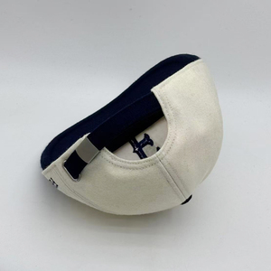 <span class=keywords><strong>Casquette</strong></span> de baseball personnalisée à large bord, 5 panneaux, en <span class=keywords><strong>laine</strong></span>, avec sangle arrière, broderie en feutre, style streetwear non structuré, <span class=keywords><strong>casquette</strong></span> snapback pour <span class=keywords><strong>homme</strong></span> - Product Image 6