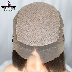 Top en soie médical fait à la main avant à noir brun clair cheveux naturels droits cuir chevelu fourrure de soie pour femme blanche - Product Image 3