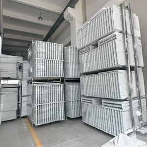 เก้าอี้พับพลาสติกมือสองงานประชุมกลางแจ้งสีขาว - Product Image 3