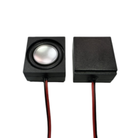 2831 28mm * 31Mm 4ohm 3W N40 aimant puissant sans cavité d'oreille cadre rectangulaire haut-parleur sonore avec fil conducteur