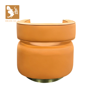 Poltrona girevole di lusso in pelle ergonomica moderna sedia Spa salone poltrona di <span class=keywords><strong>attesa</strong></span> per la bellezza Spa <span class=keywords><strong>ufficio</strong></span> per il tempo libero mobili - Product Image 5