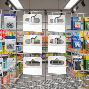 แท็บพลาสติกแบบ Snap-Lock สำหรับการปรับเปลี่ยนในร้านค้าอย่างรวดเร็ว - Product Image 1