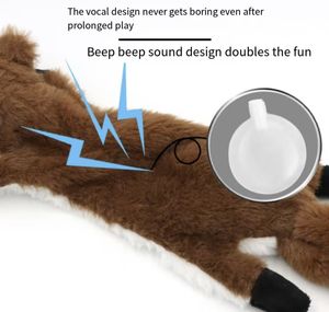 Jouets pour chiens en peluche de dessin animé de luxe avec des matériaux en coton et en lin - Product Image 2