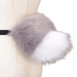 Queue d'animal de simulation en peluche mignonne pour déguisement, spectacle, exposition <span class=keywords><strong>manga</strong></span>, fête et accessoires de diffusion en direct - Product Image 5