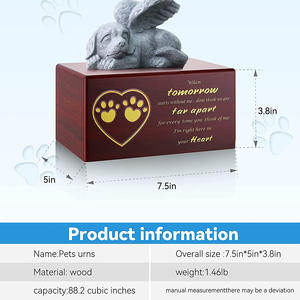 Puda Wooden Pet <strong>Urns</strong> Products <strong>Urns</strong> for Dogs and <strong>Cats</strong> Available From Stock Pet <strong>Urns</strong> for Ashes - Product Image 4
