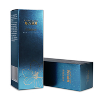 Uxury-cajas de papel mate OGO, cajas de cartón etallicas