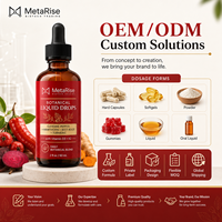 Gouttes liquides de vitamine D3 K2 à marque privée OEM, nutrition quotidienne, 60 ml, complément oral pour adultes et enfants