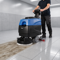 Nouvelle autolaveuse manuelle à batterie C460S 40L avec fonction de polissage et nettoyage à l'eau froide, moteur 1100W