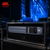 Amplificateur de classe D 4 canaux, amplificateur audio professionnel, montage en rack pour système PA, sonorisation en direct, équipement DJ, système sonore