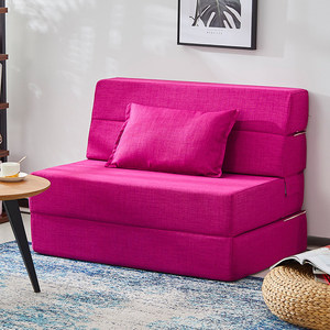 Nouveau lit pliant simple démontable et <span class=keywords><strong>canapé</strong></span>-lit en mousse propre, fauteuil inclinable, coussin de dossier, <span class=keywords><strong>canapé</strong></span>-lit, pouf, canapés en <span class=keywords><strong>tissu</strong></span> - Product Image 3