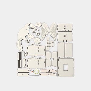 Scatola Portastuzzolini dal Design Creativo, Giocattoli per Esperimenti Scientifici, Puzzle in Legno per Bambini, Giocattolo Educativo 3D in Legno - Product Image 2