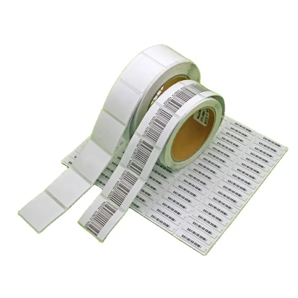 Highlight roll EAS alarm RL044S High quality 40x40mm barcode security RF EAS soft label 8.2MHz