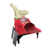 Nouvelle Mini Broyeuse de Paille et de Fourrage pour Fruits et Légumes, Hachoir à Ensilage, Coupe-Foin et Machine à Forage