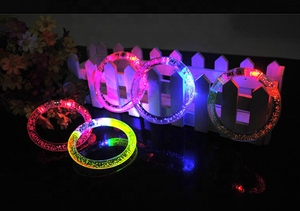 Hot Popular Festival LED Light Party bracciale Night lampeggiante giocattoli decorazione forniture per eventi - Product Image 3