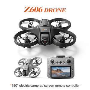 New SJY-Z606 <b>RC</b> <b>Drone</b> Large Display FPV Crossing Machine Optical Flow Hover Obstacle Avoidance HD Camera Aerial Quadcopter Toy - Product Image 1