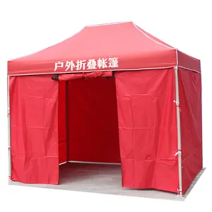güneş şemsiyesi açık tezgahları Suppliers-AJJ DX-147 sıcak satış izole açık dört bacaklı katlanır tente geri çekilebilir gölgelik dört köşe durak şemsiye