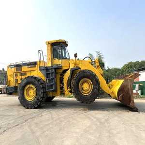 Cargadora de ruedas usada Komatsu WA600, ocupada en ambos extremos, cargadora frontal, equipo pesado de construcción - Product Image 6
