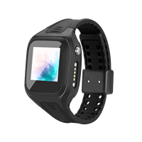 Pelacak GPS 4G Navigasi GPS LBS Jam Tangan Anti Rusak SOS IP67 Tahan Air Karet/Plastik Gelang Pemantau Tahanan Aplikasi Gratis