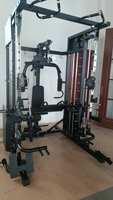Équipement de musculation commercial pour la maison Tornado Fitness Steel Q235 SM 1 Model Power Rack Machine Smith multifonctionnelle Bancs 3mm