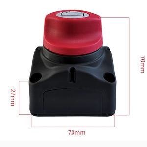 <span class=keywords><strong>ADDX</strong></span> Interrupteur Principal Étanche 12-48V DC 300A pour Batterie Marine/Voiture, Isolateur 3 Broches 1-2-Ambiante-Off pour Bateaux, Garantie 1 An - Product Image 4