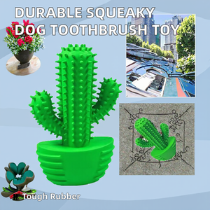 Juguete Masticable para Perros Medianos y Grandes, Cepillo de Dientes de Goma para Limpieza Dental, Juguete Resistente con Sonido para Cachorros, Diseño de Dibujos Animados - Product Image 2