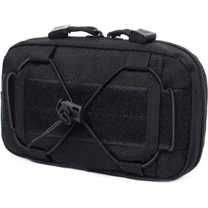 حقيبة أدوات تكتيكية, حقيبة أدوات تكتيكية رخوة أفقية المسؤول مدمجة 1000d حقيبة أدوات EDC