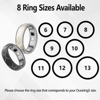 Coque de protection universelle transparente en TPU souple et élastique pour Smart Ring