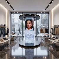 Colonne d'affichage LED circulaire flexible 4K personnalisée pour intérieur, écran publicitaire incurvé pour exposition