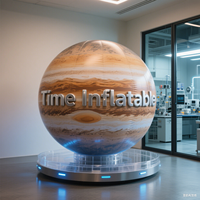 3M 4M 5MCustom Made Sci-Fi Inspiré Géant Gonflable Planète Jupiter pour la Publicité