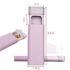 Estuche para Pastillas de Plástico PP de Bolsillo, Organizador Rectangular Portátil de Viaje para un Día, Superventas Semanal - Product Image 4