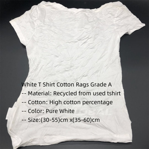 Stracci in Cotone Bianco ad Alto Assorbimento per Pulizia Marina, Ritagli di Tessuto in Cotone, Stracci per Pulizia in Cotone - Product Image 2