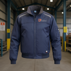 Ttake Bomber <b>Jacket</b> 3Xl <b>Grey</b> Safety Workwear Regular Fit - Product Image 3