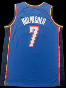 TOP 2026 Neue Genähte Herren-Basketballtrikots: <span class=keywords><strong>2</strong></span> Gilgeous-Alexander, 7 Holmgren, 8 Jaylin Williams, Hochwertig und Atmungsaktiv - Product Image 6