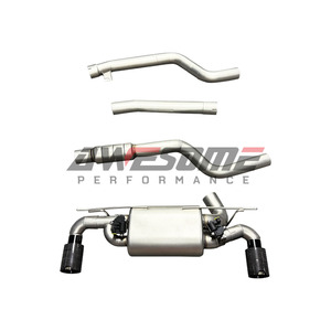 Échappement Catback Performance en Acier Inoxydable pour <span class=keywords><strong>BMW</strong></span> F20 <span class=keywords><strong>M140i</strong></span> F22 M240i B58 3.0T avec Commutateur à Distance et Système Valvetronic - Product Image 6