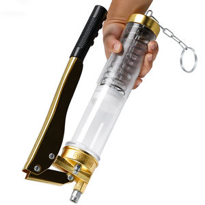 Pistola de Grasa de Aleación Tipo Cremallera |   Herramienta de Lubricación <span class=keywords><strong>Manual</strong></span> a Prueba de Fugas con Diseño de Fácil Extracción para Maquinaria, Camiones, Equipos, Bricolaje, OEM - Product Image 5