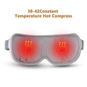 Electric Heating Vibrating Eye <b>Massager</b> 4 Gears Hot Compress Fatigue Relief Eye Massage with Blue Tooth Music Mode - Product Image 3