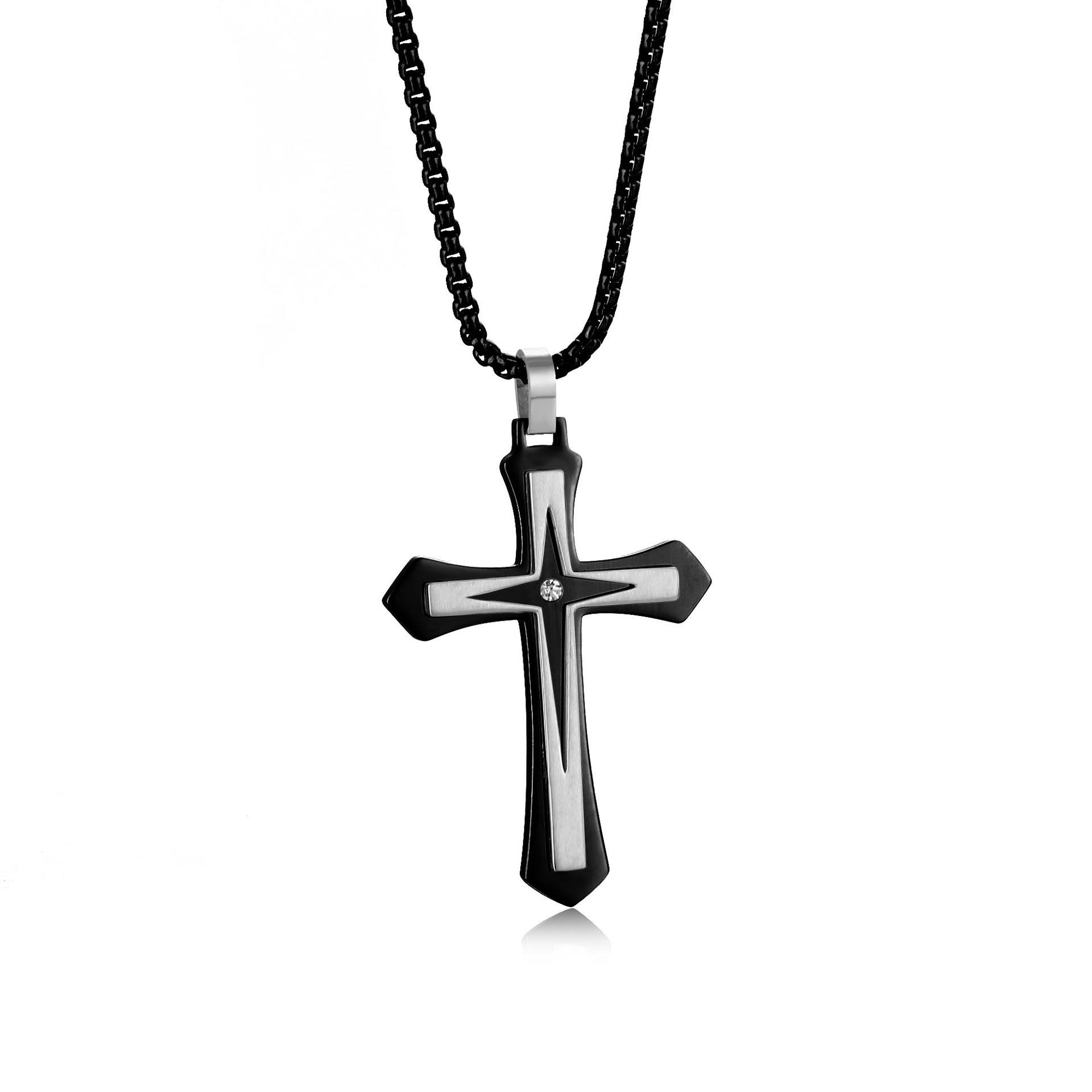 จี้ปืนสีดำ