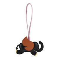 Porte-clés mignon en forme d'éléphant 3D, breloques éléphant volant, pendentif animal pour sac à main, sac à dos, voiture, cadeau mascotte de Noël