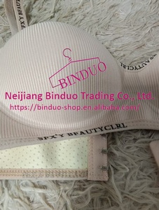 Lettre bandoulière femmes sous-vêtements petite <span class=keywords><strong>poitrine</strong></span> Push-up effondré Parm épais mince doux soutien-gorge Anti-affaissement - Product Image 6