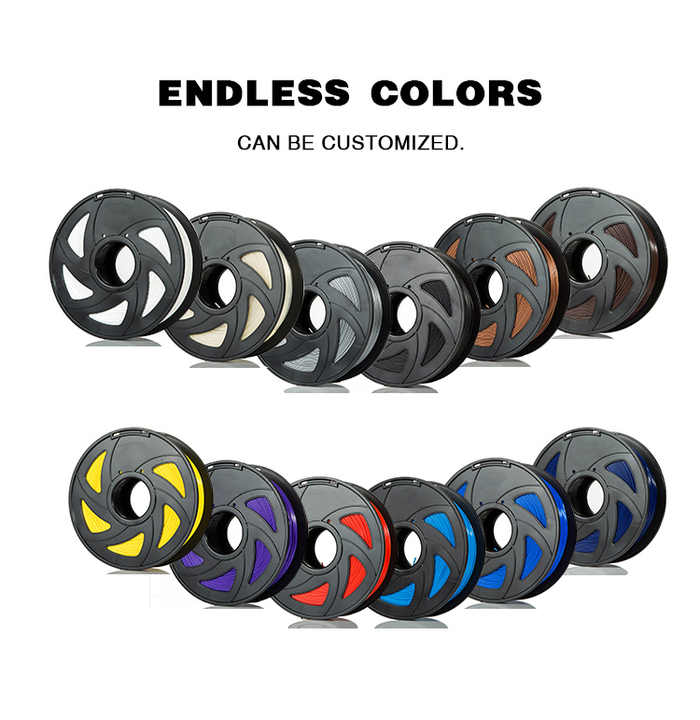 Nature 3D Printer Filament 1.75mm 1kg ABS PLA PETG Filament 1.75mm 2.85mm for Printing Materials