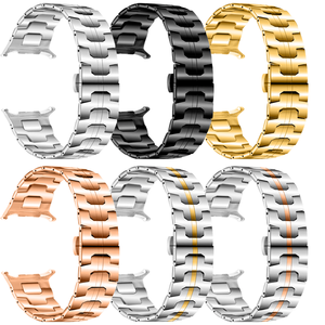 Bracelet en métal respirant de luxe Iron Man pour Samsung pour Galaxy Watch 8/Watch 7 Ultra Boucle en acier inoxydable Bande transfrontalière - Product Image 2